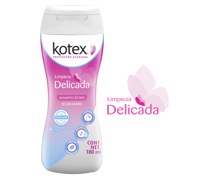 Kotex® Shampoo Íntimo
