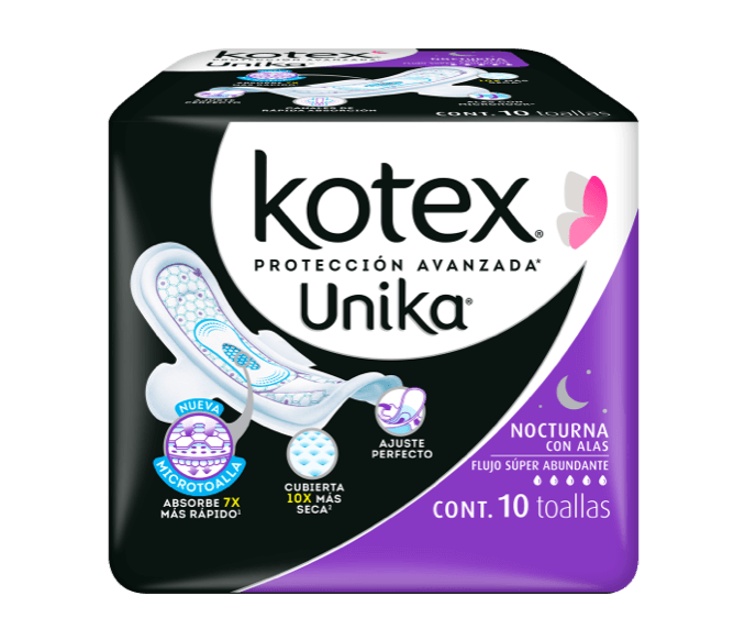 Kotex® Unika® Nocturna