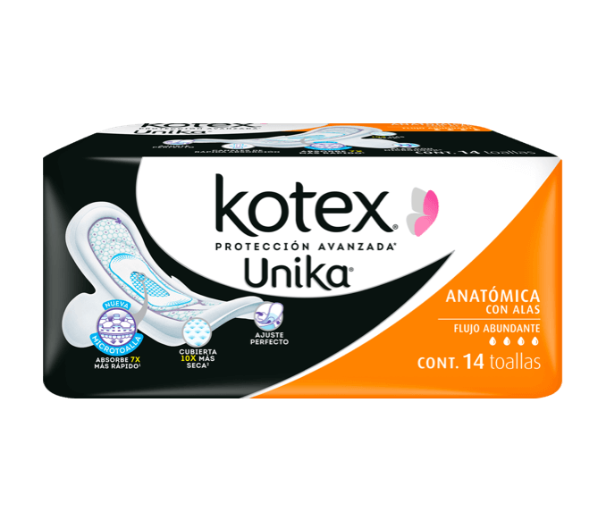 Kotex® Unika® Anatómica