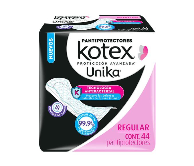 Kotex® Unika® Pantiprotectores Regulares