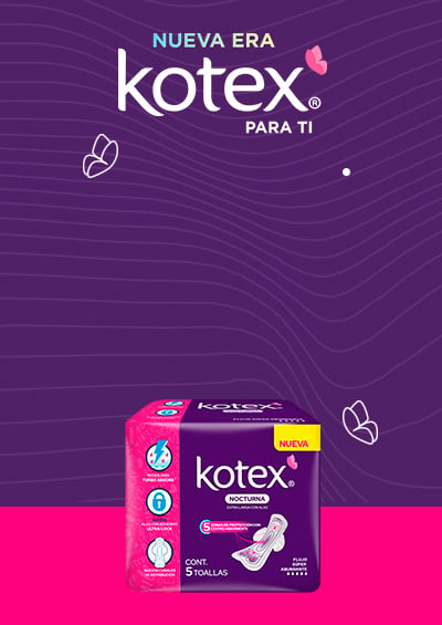 Nueva era Kotex® | Toallas